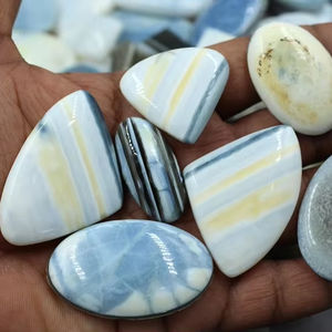 Ópalo Azul Natural al por Mayor, Piedras Preciosas Sueltas con Corte Ovalado, Certificadas por Terceros para la Fabricación de Joyas, Lote de Tamaño Libre - Product Image 1