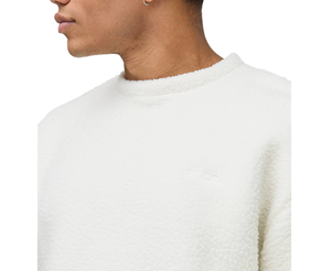 Sweat-shirt oversize uni pour homme, style streetwear, décontracté, à épaules tombantes, en molleton respirant à séchage rapide, style français, pour l'hiver - Product Image 5