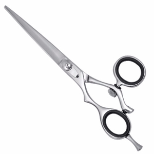 Mango giratorio Tornillo ajustable Borde de afeitar Tijeras de peluquero de corte de pelo de acero inoxidable - Product Image 1
