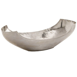 Bol de service rond en métal martelé créatif de haute qualité pour hôtel ou restaurant - Product Image 5