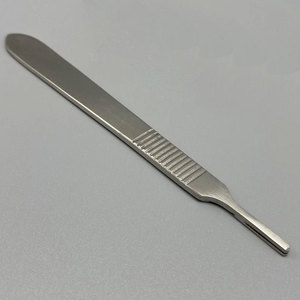 Manche de scalpel manuel réutilisable en argent de qualité supérieure pour la chirurgie générale - Product Image 4