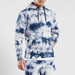 Sudaderas con Capucha de Invierno Hechas a Medida al por Mayor, Tie Dye Digital, 100% Algodón, Felpa, Ecológicas, de Alta Calidad, Diseña Tu Propia Sudadera con Capucha para Hombre - Product Image 4