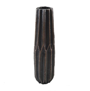 Handmade Decorative Aluminum Flower <b>Vase</b> Home Hotel Party Decoration Use Silver Plated Finishing Metal Flower <b>Vases</b> - Product Image 5