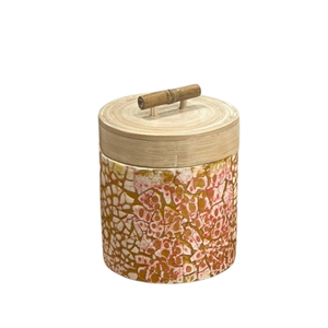 Recipiente de bambú hecho a mano vívido respetuoso con el medio ambiente superventas de alta calidad/olla de bambú hilada con cáscara de huevo hecha en Vietnam - Product Image 2