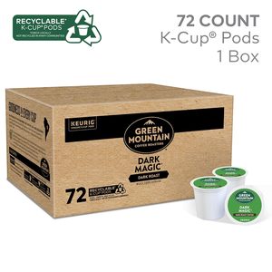 Cápsulas de Café Individualizadas Dark Magic de Green Mountain Coffee Roasters para Keurig, Café Tostado Oscuro, 72 Unidades - Product Image 4