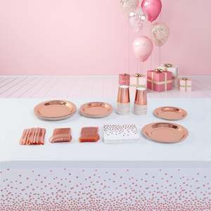 Confezione da 8 tovaglie rettangolari in plastica monouso 54*108 pollici copri tavolo da festa impermeabili - Product Image 1