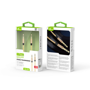 GEZI CB-073-3 3,5 MM 3M In/Out Cable de audio y video Color dorado para aplicaciones informáticas - Product Image 2