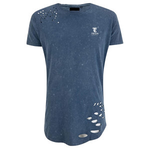 Camiseta Desgastada de Verano con Diseño Moderno 2026, 100% Algodón, Camiseta Desgastada al por Mayor, Camiseta Desgastada con Logotipo Personalizado - Product Image 1