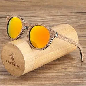 Gafas de Sol de Madera Modernas para Adolescentes, con Espejo Óptico, Color Azul Claro Transparente, Monturas Vintage, Material de PC, Anti Luz Azul - Product Image 6