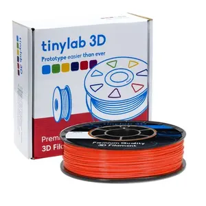 Tinylab Eco PLA Filament - 1.75 มม. สีส้มเป็นมิตรกับสิ่งแวดล้อมสําหรับเครื่องพิมพ์ 3D เส้นใยเทคโนโลยีใหม่