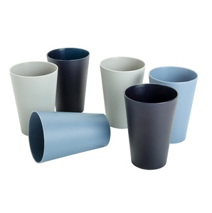 Juego de 6 Vasos de Plástico Transparente para Jugos, Batidos, Postres, Cócteles y Smoothies, Irrompibles - Product Image 5