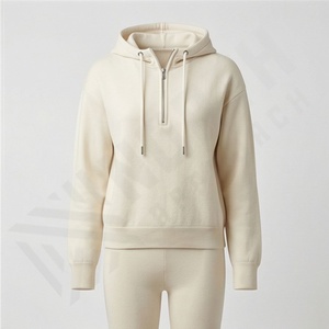 Ensemble de survêtement pour femmes, deux pièces, veste zippée, pantalon à taille élastique extensible, vêtements de sport décontractés, ensemble de course à pied, couleur personnalisée - Product Image 1