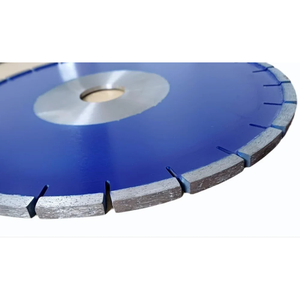 Lames de rainurage industrielles en diamant de 14 pouces pour béton, rainures de 10 mm, procédé de pressage à chaud, coupe humide - Product Image 4