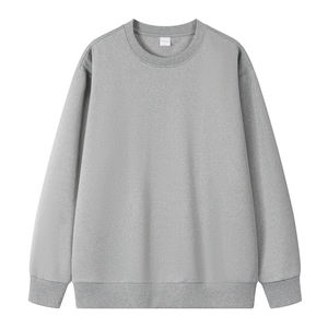 Sweat-shirt unisexe en molleton de coton 400GSM de haute qualité Sweatshirts élégants et confortables avec logo personnalisé pour hommes - Product Image 3