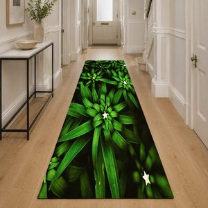 Tapis RUGS DEPOT LXDP-0725 – Tapis ethnique Kilim noir anthracite imprimé numériquement, lavable en machine, en chenille, antidérapant – Vente en gros - Product Image 5