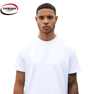 เสื้อยืดผ้าฝ้ายน้ำหนักเบา 240 GSM สำหรับผู้ชาย สไตล์สตรีทแวร์สั่งทำพิเศษ ทรงโอเวอร์ไซส์ คุณภาพสูง แห้งเร็ว ระบายอากาศได้ดี ผ้าแคนวาส พลัส - Product Image 3