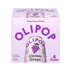 Bebida clásica de uva Ollipop, deliciosa bebida espumosa con sabor afrutado. - Product Image 1