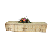 Ataúdes de Mimbre Biodegradables al por Mayor, Ataúd de Bambú para Funerales, Alta Calidad, Hecho a Mano en Vietnam