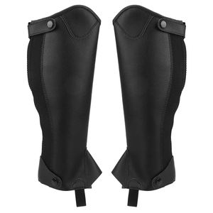 Mejor Proveedor, Duradero, Nuevo, Moderno, de Gran Venta, Personalizable con Logotipo, Cuero Transpirable, Ligero, de Calidad, Medias Botas de Equitación - Product Image 1
