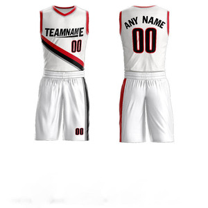 Conjunto de Uniforme de Baloncesto Unisex Sublimado Personalizado, Transpirable, de Secado Rápido, Ligero, Jersey y Pantalones Cortos Deportivos, 100% Algodón - Product Image 2