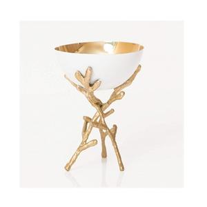 Brûleur à huile de Bakhoor au design exceptionnel en laiton doré poli, brûleur d'encens pour la maison, l'hôtel et les événements - Product Image 2