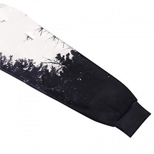 Sudadera de Felpa para Hombre de Alta Calidad, Mezcla de Algodón Grueso, con Logotipo Personalizado, Impresión Digital, Ropa Urbana para Invierno - Product Image 3