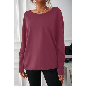 Sudadera Informal para Mujer OEM, Sudadera de Algodón Personalizada con Hombros Caídos, Sudadera con Estilo - Product Image 1