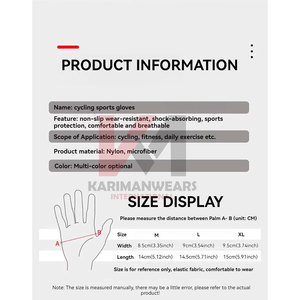 Phụ nữ của Trọng lượng nâng Găng tay thiết bị tập thể dục nửa ngón tay tập thể dục Găng tay tập thể dục Yoga quay đi xe đạp thoáng khí Trọng lượng nhẹ - Product Image 6