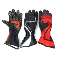Guantes de Karting con Agarre Superior, Transpirables, Cómodos, Protección Contra Impactos, Resistentes al Fuego, Impermeables, Control Preciso, Dedos Completos