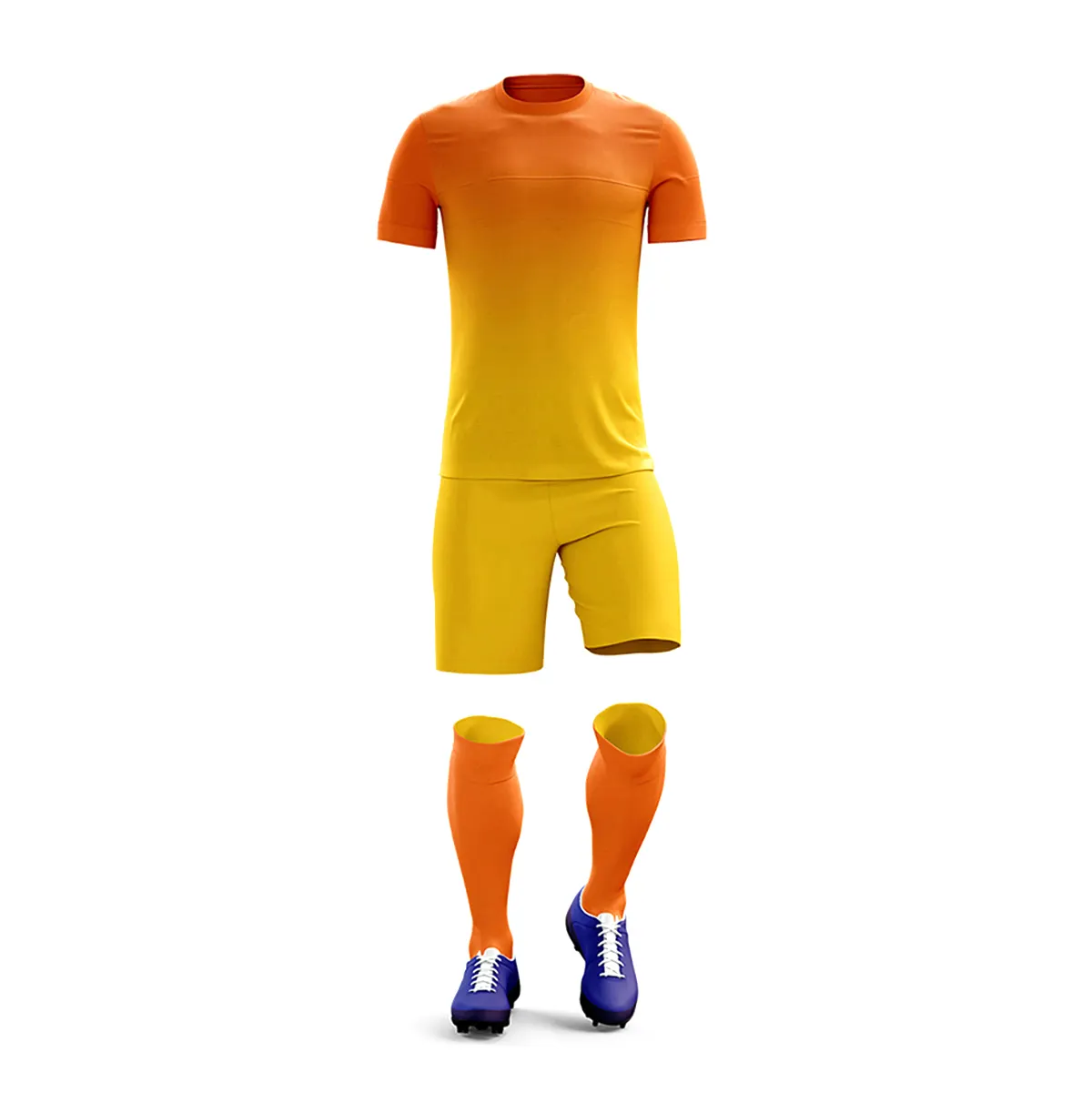 Neuankömmlinge tragen und Erwachsene billig Polyester hochwertige Sublimation einfache Fußball uniform Set