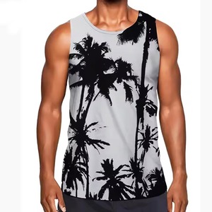 Débardeur de compression personnalisé de qualité supérieure, dos nageur, singlet, sous-vêtement pour homme, écologique, séchage rapide, pour la salle de sport et l'entraînement - Product Image 1