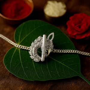 Pulsera de Plata de Ley para Hombre Murlimanohar, Elegante Brazalete de Moissanita para Él - Product Image 1