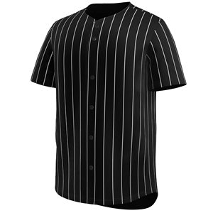 Maillot de Baseball vierge pour hommes chemises boutonnées décontractées à manches courtes uniforme de sport d'équipe active T-shirt pour hommes - Product Image 4