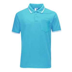 Polo de Algodón Piqué de Punto Bordado de Corte Regular para Hombre con Cuello de Canalé Estructurado, Informal, Cómodo, Versátil para Uso Diario - Product Image 5