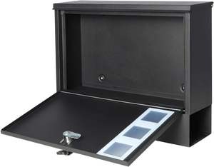 Wholesale Commercial Stainless Steel Mailboxes Modern Outdoor <b>Wall</b> Mount Design with Functionality to Hang Use As a <b>Wall</b> <b>Vase</b> - Product Image 6