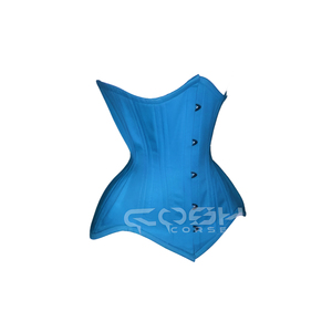 Nuevo Diseño de Corsé de Entrenamiento de Cintura con Varillas de Acero Debajo del Busto, de Algodón Rojo - Product Image 6