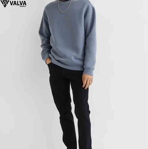 Sweat-shirt d'hiver respirant pour homme, en tissu polaire mélangé coton, style décontracté - Product Image 1