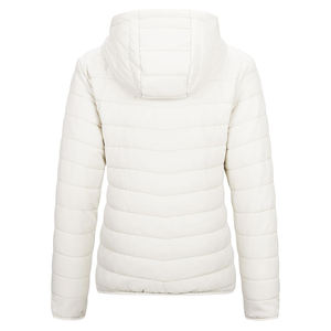 Nueva llegada caliente Ropa de invierno Abrigos de plumas Crop Custom Bubble Chaquetas Mujeres Chaqueta acolchada con capucha - Product Image 3