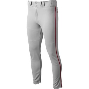 Pantalones de uniforme de béisbol al por mayor transpirables elásticos con rayas y opciones sólidas - Product Image 3