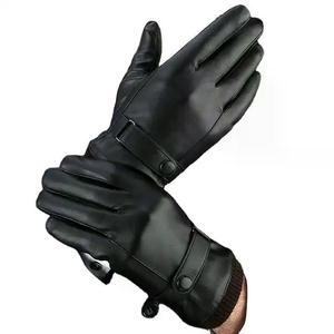 Guantes de Esquí de Cuero Suave y Elegante de Alta Calidad para Exteriores, con Logotipo Personalizable, Gruesos, Cálidos, para Invierno, para Motocicletas, Resistentes al Viento - Product Image 2