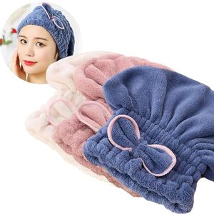 Gorro de Ducha de Microfibra para Mujer, Super Absorbente, de Secado Rápido, Reutilizable, Suave y Portátil, para Baño, Spa y Hogar - Product Image 1