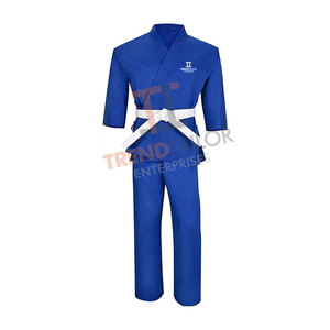 Uniforme de Karate de Ajuste Cómodo con Tela Ligera para Artes Marciales y Práctica, Uniforme de Karate con Costuras Resistentes - Product Image 1
