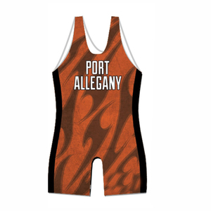 Singlet de lutte de sublimation Harry Sports Premium brillant, personnalisé pour hommes, enfants, jeunes, équipement de match professionnel, tissu extensible athlétique, durable - Product Image 4