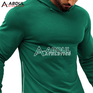 Fabricant d'usine sur mesure Gym Fitness Hoodies à la mode grande taille Gym Fitness Hoodies - Product Image 2