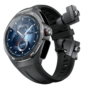 GT97 2 en 1 TWS Auriculares Reloj inteligente IP67 Impermeable ANC Calidad de sonido para BT Llamada Reproducción de música Rastreador de sueño Calendario - Product Image 5