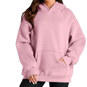 Sudadera con Capucha Casual Ecológica para Mujer DAIZEN STAR, Color Sólido, 100% Algodón, Felpa, Secado Rápido, Transpirable, Bordado 3D - Product Image 1