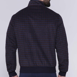 Chaqueta con Botones Personalizable del Fabricante Directo, Cuello de Piel Azul, Manga Larga, Estilo Urbano de Invierno, Ropa para la Nieve, Alta Calidad ODM, Azul Gris - Product Image 4