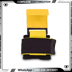 Ganchos de levantamiento de pesas para gimnasio con muñequeras de entrenamiento acolchadas para hombres y mujeres - Product Image 3