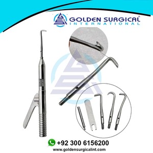 Kit de herramientas para quitar coronas dentales, juego de instrumentos automáticos de acero inoxidable, fuente de alimentación Manual de 3 puntas para dentista - Product Image 3