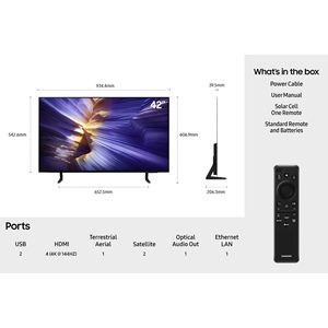 ทีวี OLED สมาร์ททีวี 4K Ultra HD ขนาด 42 นิ้ว - Product Image 1